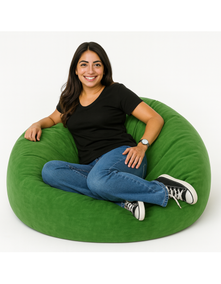 Lopta za beanbag zelena antilop zelena EMI