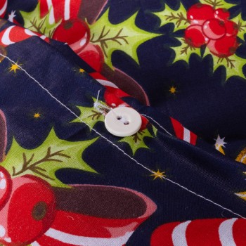 Božićna pamučna posteljina Candyland EMI