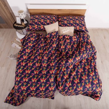 Božićna pamučna posteljina Candyland EMI