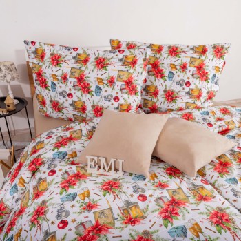 Božićna pamučna posteljina Belight EMI