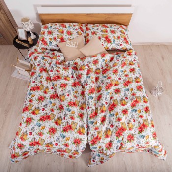 Božićna pamučna posteljina Belight EMI