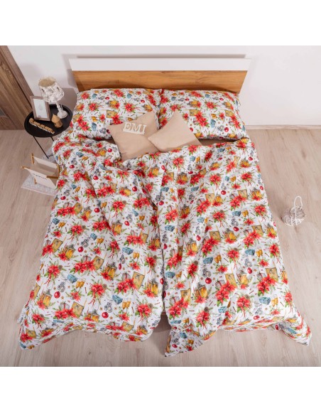 Božićna pamučna posteljina Belight EMI