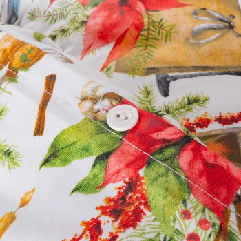 Božićna pamučna posteljina Belight EMI