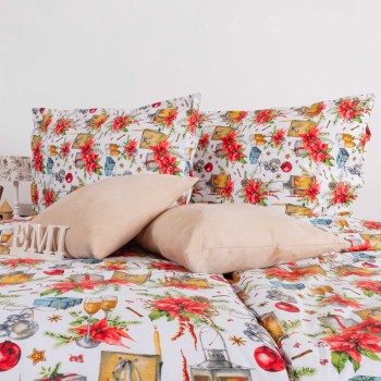 Božićna pamučna posteljina Belight EMI
