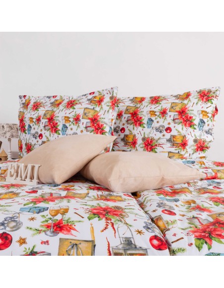 Božićna pamučna posteljina Belight EMI