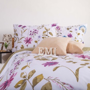 Pamučna posteljina Furrina Olive EMI