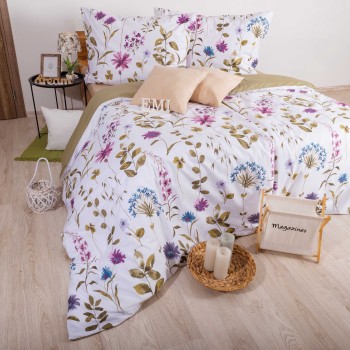 Pamučna posteljina Furrina Olive EMI
