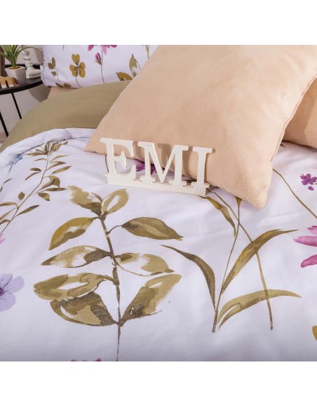 Pamučna posteljina Furrina Olive EMI