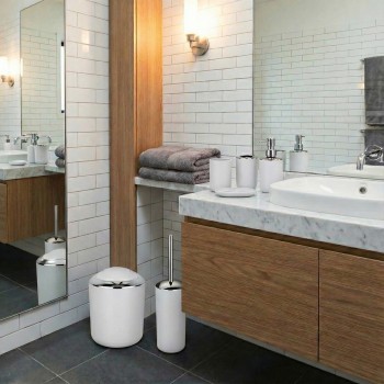 Set kupaonskog pribora Levi bijeli EMI