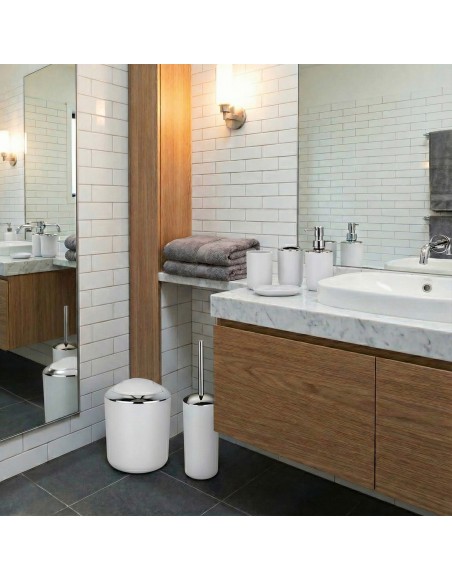 Set kupaonskog pribora Levi bijeli EMI