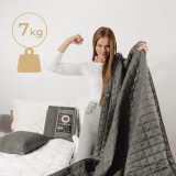 Utegnuta deka NoxieBlanket 7kg 140x200 cm EMI - 100% pamuk