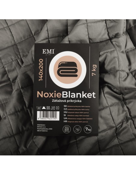 Utegnuta deka NoxieBlanket 7kg 140x200 cm EMI