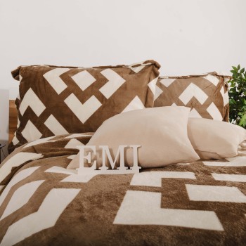 Posteljina od mikropliša Rustica EMI