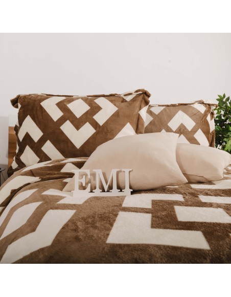 Posteljina od mikropliša Rustica EMI