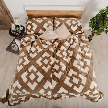 Posteljina od mikropliša Rustica EMI