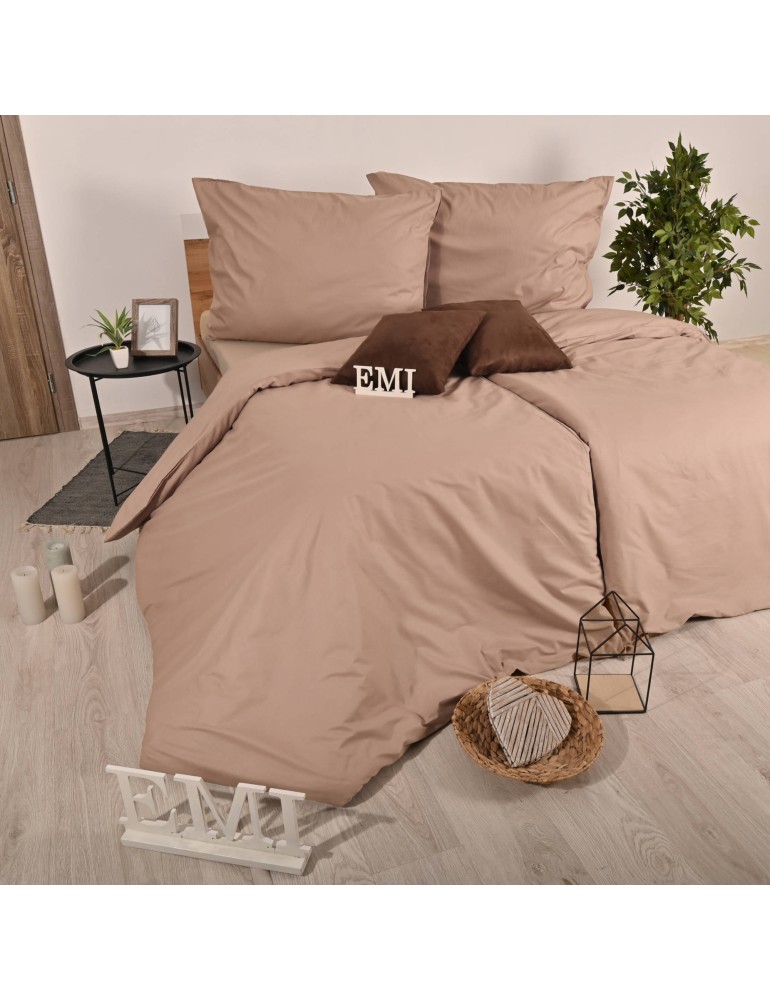 Pamučna posteljina Latte EMI