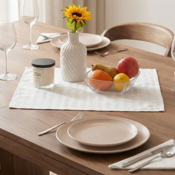 Stolnjak 40x40 bijeli Eden EMI