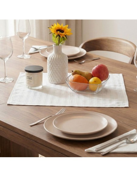 Stolnjak 40x40 bijeli Eden EMI