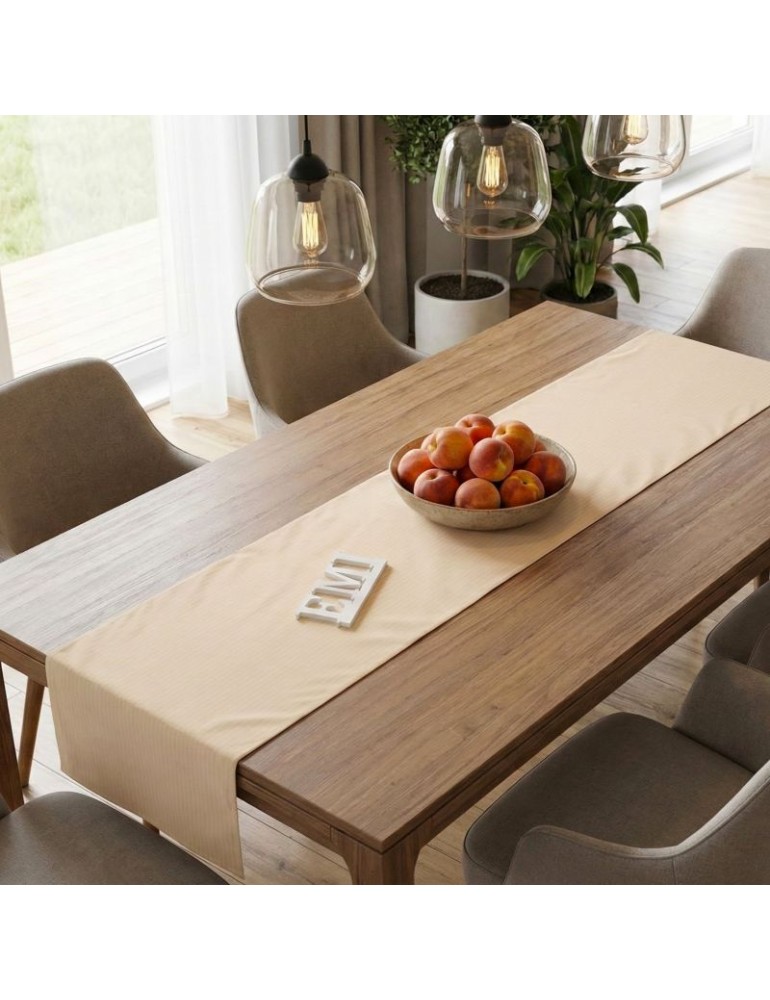 Stolni vodilica marelica 160x36 cm EMI