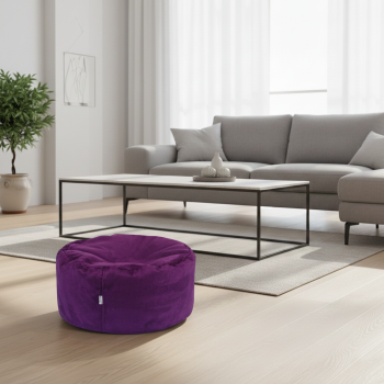 Vreća za sjedenje ležaljka ljubičasta EMI