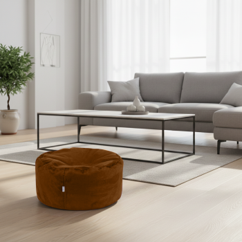 Ležaljka vreća za sjedenje smeđa EMI