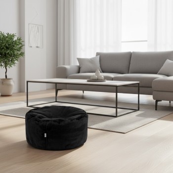 Vreća za sjedenje ležaljka crna EMI