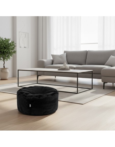 Vreća za sjedenje ležaljka crna EMI