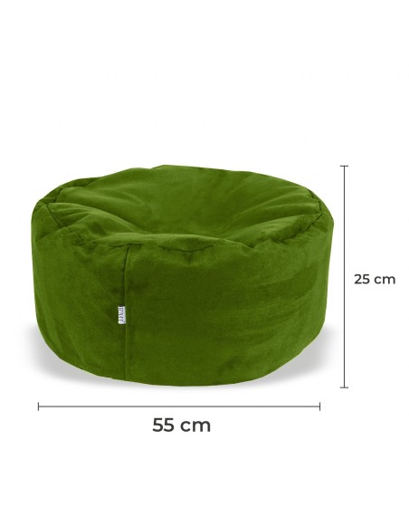 Ležaljka bean bag zelena EMI
