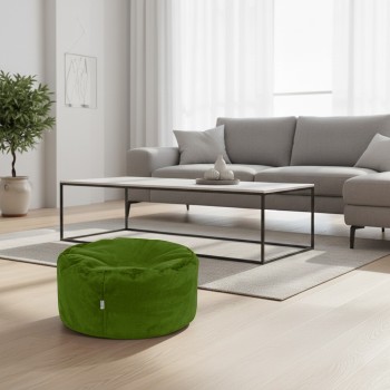 Ležaljka bean bag zelena EMI