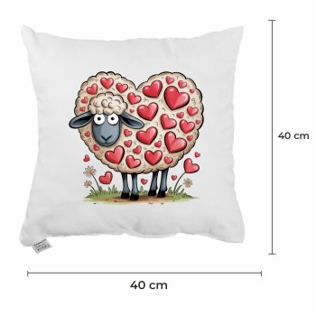 Dekorativni jastuk Lovely Sheep 40x40 cm EMI