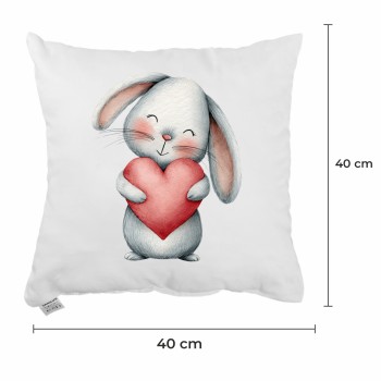 Dekorativni jastuk Bunny Love 40x40 cm EMI
