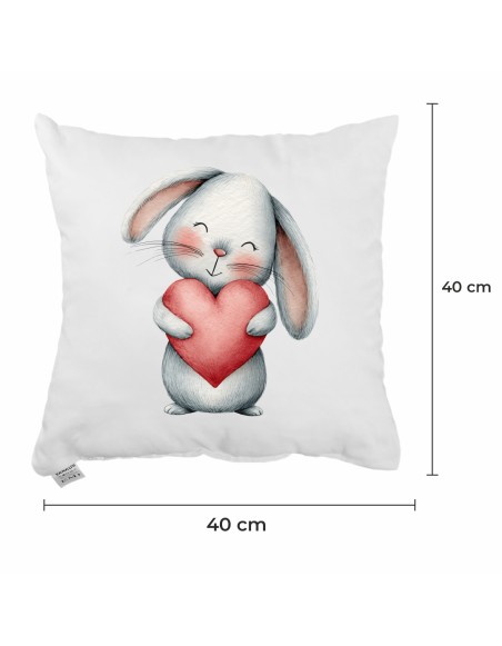 Dekorativni jastuk Bunny Love 40x40 cm EMI