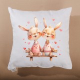 Dekorativni jastuk Bunny Together 40x40 cm EMI