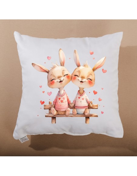 Dekorativni jastuk Bunny Together 40x40 cm EMI
