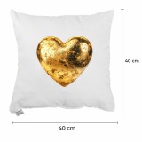 Dekorativni jastuk Golden Heart 40x40 cm EMI