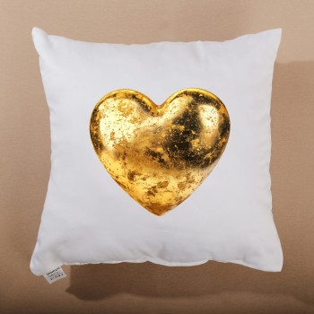 Dekorativni jastuk Golden Heart 40x40 cm EMI