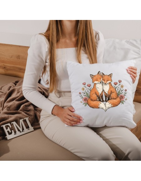 Dekorativni jastuk Fox Love 40x40 cm EMI