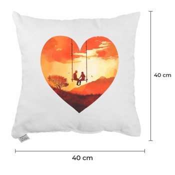 Dekorativni jastuk Sunset Love 40x40 cm EMI