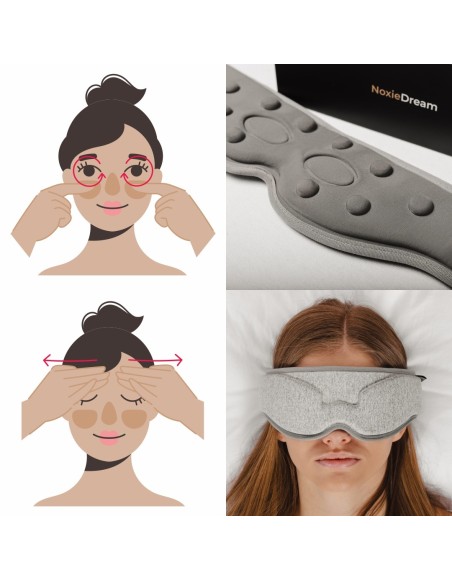 Maska za masažu očiju NoxieDream EMI