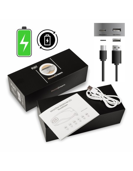 Maska za masažu očiju NoxieDream EMI