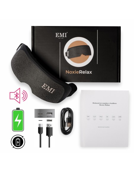 Maska za opuštanje s glazbom NoxieRelax EMI