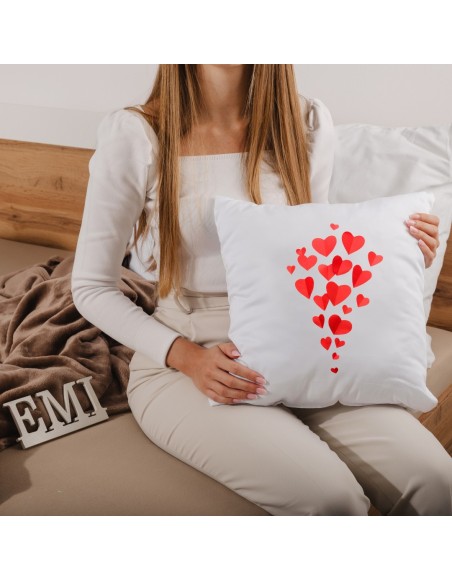 Dekorativni jastuk Hearts 40x40 cm EMI