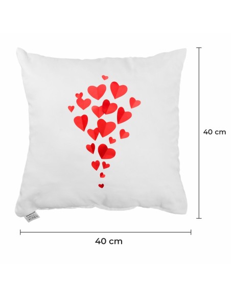 Dekorativni jastuk Hearts 40x40 cm EMI