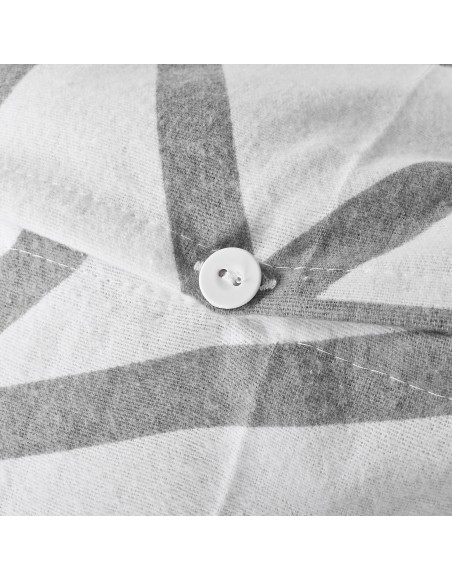 Flanel posteljina Helsinki bijele EMI