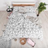 Flanel posteljina Helsinki bijele EMI