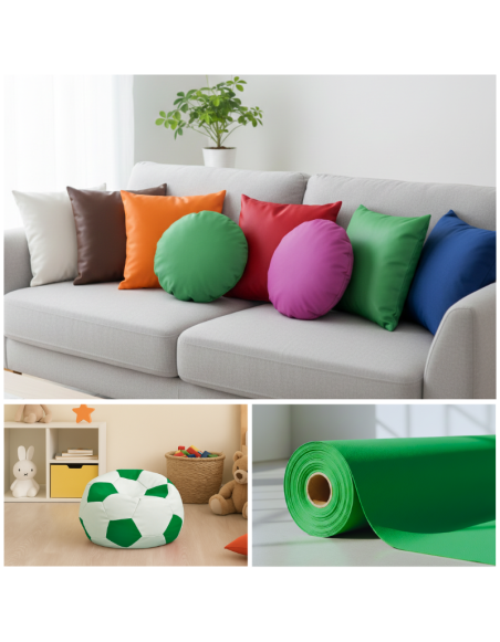 zelena_umjetna_koža_za_vreće_za_sjedenje