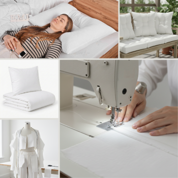 Metraža 100% pamuk deluxe Dots crvena