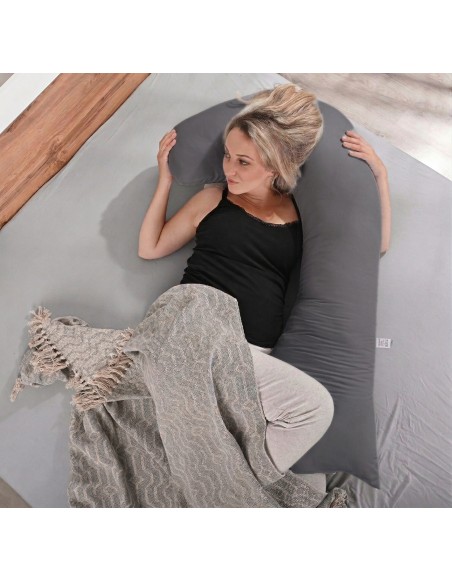 siva_pamučna_navlaka_za_anatomski_jastuk_za_spavanje