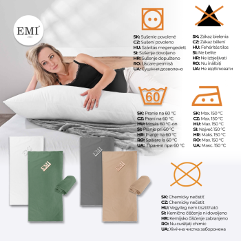 Komfort X navlaka za jastuk za trudnice | 3 boje