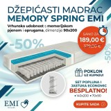 Oprugni_madrac_Memory_Spring_EMI_90x200_Set_za_spavanje_BESPLATNO